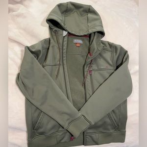 Simms Zip-Up Jacket with a Hood - Size M